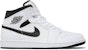 Air Jordan 1 Mid 'Putih Hitam' DQ8426-132