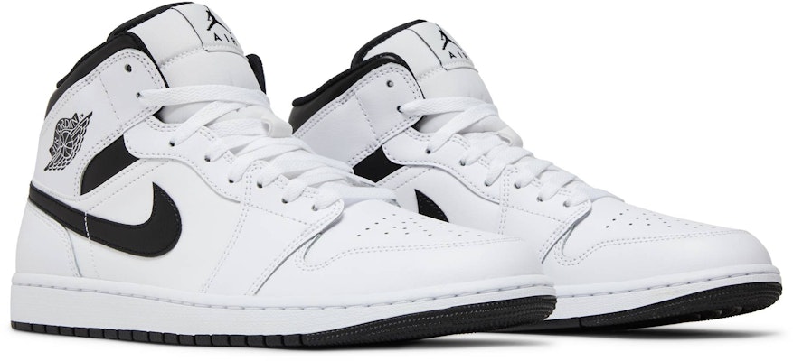 Air Jordan 1 Mid 'White Black' DQ8426-132 Cheap Air Jordan 1 Mid 'White Black' DQ8426-132