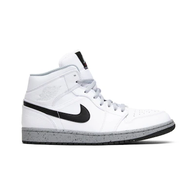 Jordan 1 Mid 'White Cement'