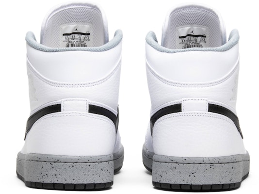 Air Jordan 1 Mid 'Cemento Blanco' 554724-115 Details for Air Jordan 1 Mid 'Cemento Blanco' 554724-115