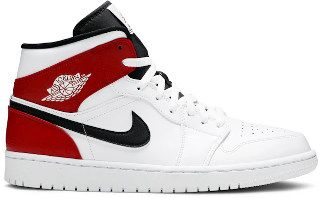 Air Jordan 1 Mid 'White Chicago' 554724-116 Buy Air Jordan 1 Mid 'White Chicago' 554724-116