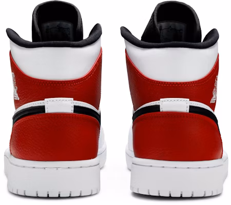 Air Jordan 1 Mid 'White Chicago' 554724-116 Details for Air Jordan 1 Mid 'White Chicago' 554724-116