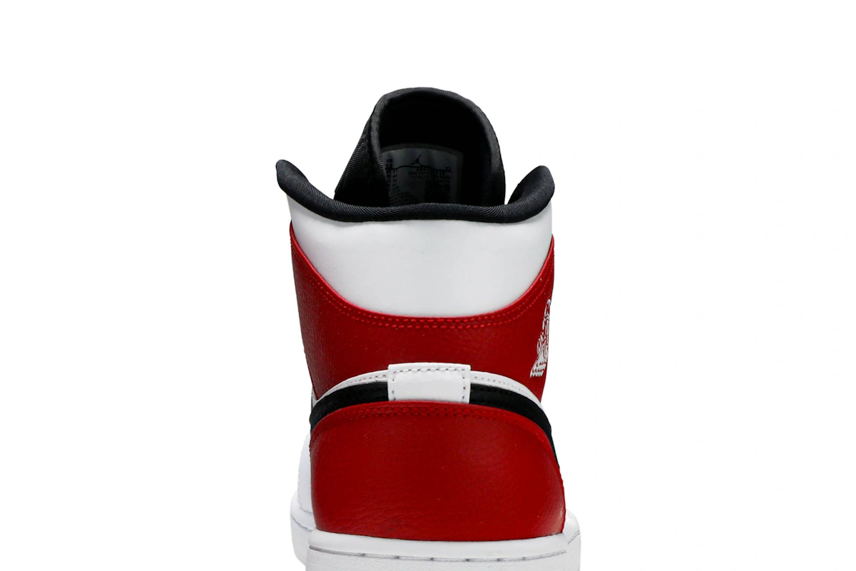 Air Jordan 1 Mid 'White Chicago' 554724-116