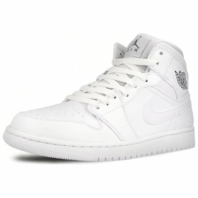 Air Jordan 1 Mid 'Putih Abu' 2014 554724-120 Lookbook Air Jordan 1 Mid 'Putih Abu' 2014 554724-120