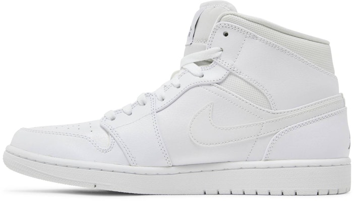 Air Jordan 1 Mid '白色酷灰' 2015 554724-102 Lookbook Air Jordan 1 Mid '白色酷灰' 2015 554724-102