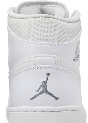 Air Jordan 1 Mid '白色酷灰' 2015 554724-102 Sizing Air Jordan 1 Mid '白色酷灰' 2015 554724-102