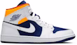 Buy Air Jordan 1 Mid 'Putih Biru Diraja Gelap' 554724-131