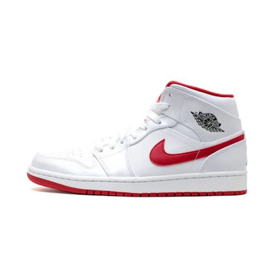 Jordan 1 Mid 'White Gym Red'
