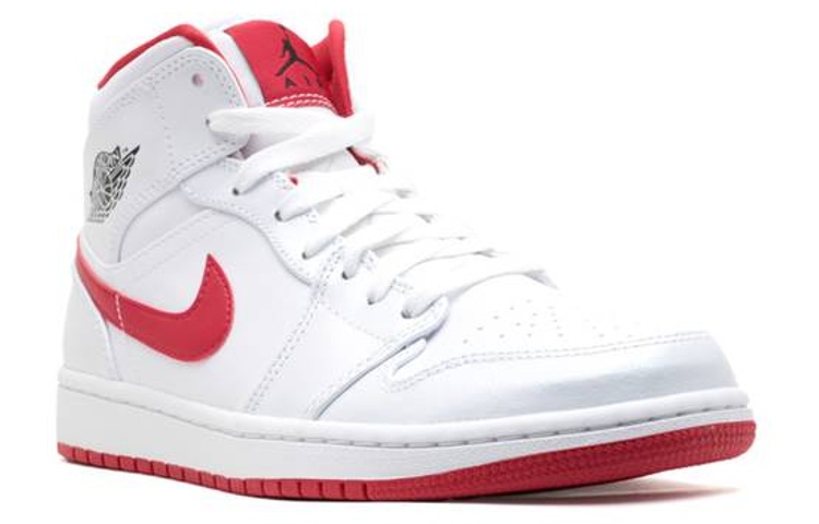 Lookbook Air Jordan 1 Mid "白色健身红" 554724-101