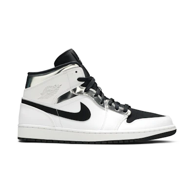 Jordan 1 Mid 'White Silver'