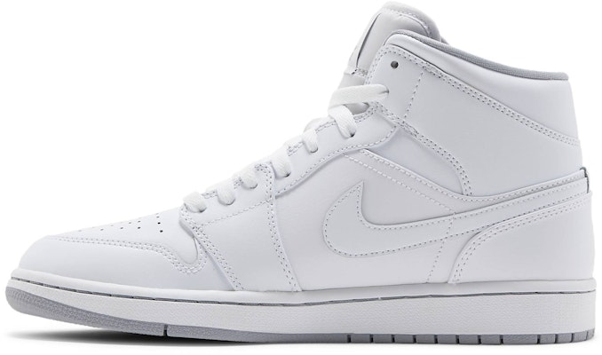 Air Jordan 1 Mid 'White Wolf Grey' (2016) 554724-112 Lookbook Air Jordan 1 Mid 'White Wolf Grey' (2016) 554724-112