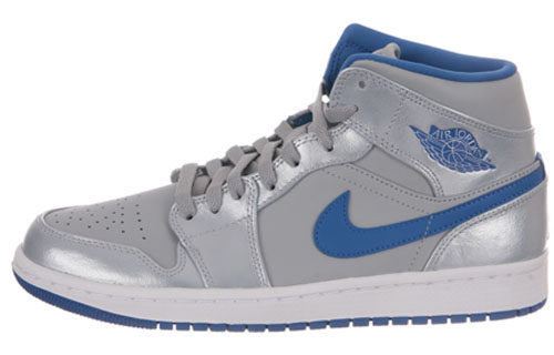 Buy 2014 에어 조던 1 미드 '울프 그레이' 554724-025