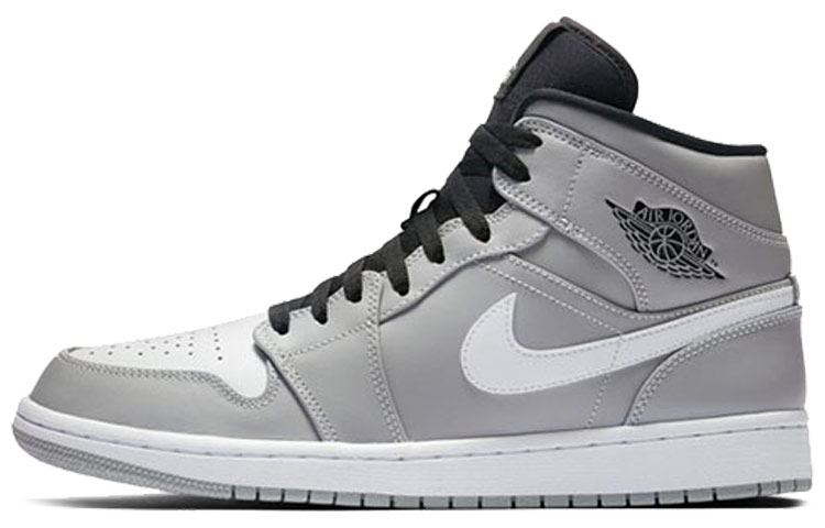 Buy Air Jordan 1 Mid 'Wolf Grey' 2018 Gris Lobo 554724-046