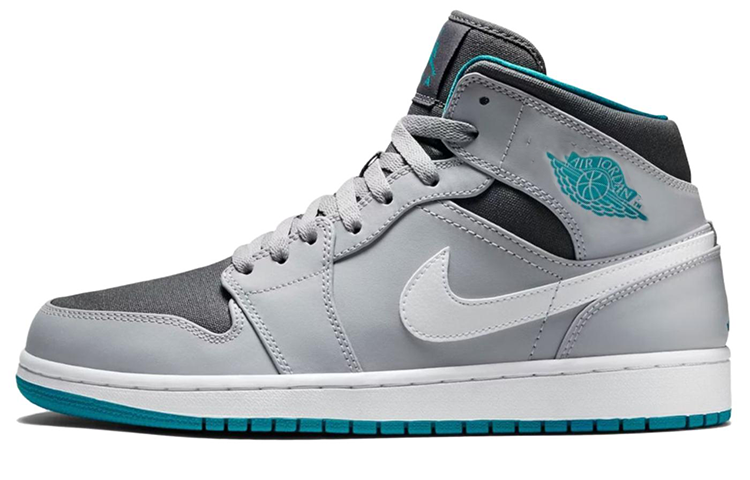 Buy Air Jordan 1 Mid 'Wolf Grey' 554724-027