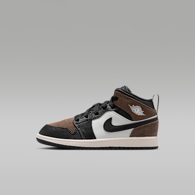 Air Jordan 1 Mid Black/Palomino/University Red/Phantom DQ8424-007