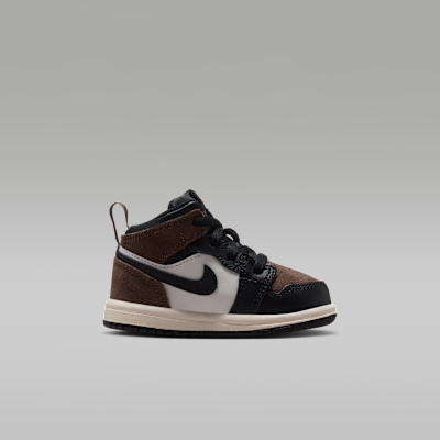 Lookbook Air Jordan 1 Mid Black/Palomino/University Red/Phantom DQ8425-007