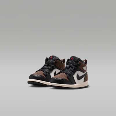Air Jordan 1 Mid Black/Palomino/University Red/Phantom DQ8425-007 Purchase Air Jordan 1 Mid Black/Palomino/University Red/Phantom DQ8425-007