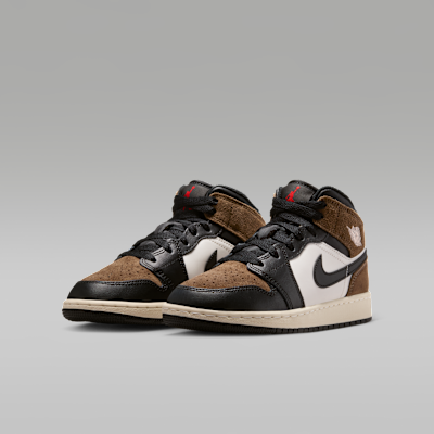 Purchase Air Jordan 1 Mid Zwart/Palomino/University Red/Phantom DQ8423-007