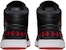 Air Jordan 1 Mid Hitam Merah Universiti BQ6578-001
