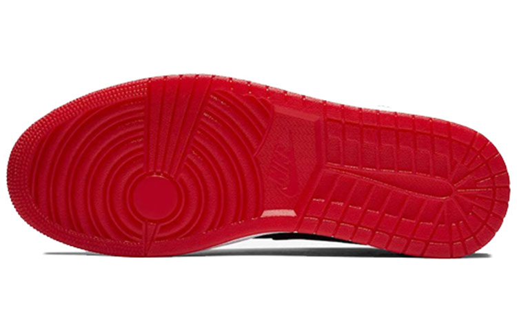 Purchase Air Jordan 1 中幫 黑色大學紅 BQ6578-001