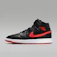 Buy Air Jordan 1 Mid Nero/Bianco/Rosso Università DQ8426-005