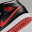 Cheap Air Jordan 1 Mid Nero/Bianco/Rosso Università DQ8426-005