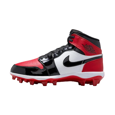 Jordan 1 Mid Cleat 'Bred Toe'