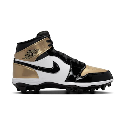 Jordan 1 Mid Cleat 'Gold Toe'