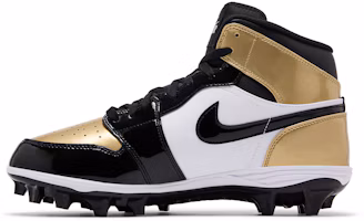 Shop Air Jordan 1 Mid Cleat 'Gold Toe' FJ6805-701