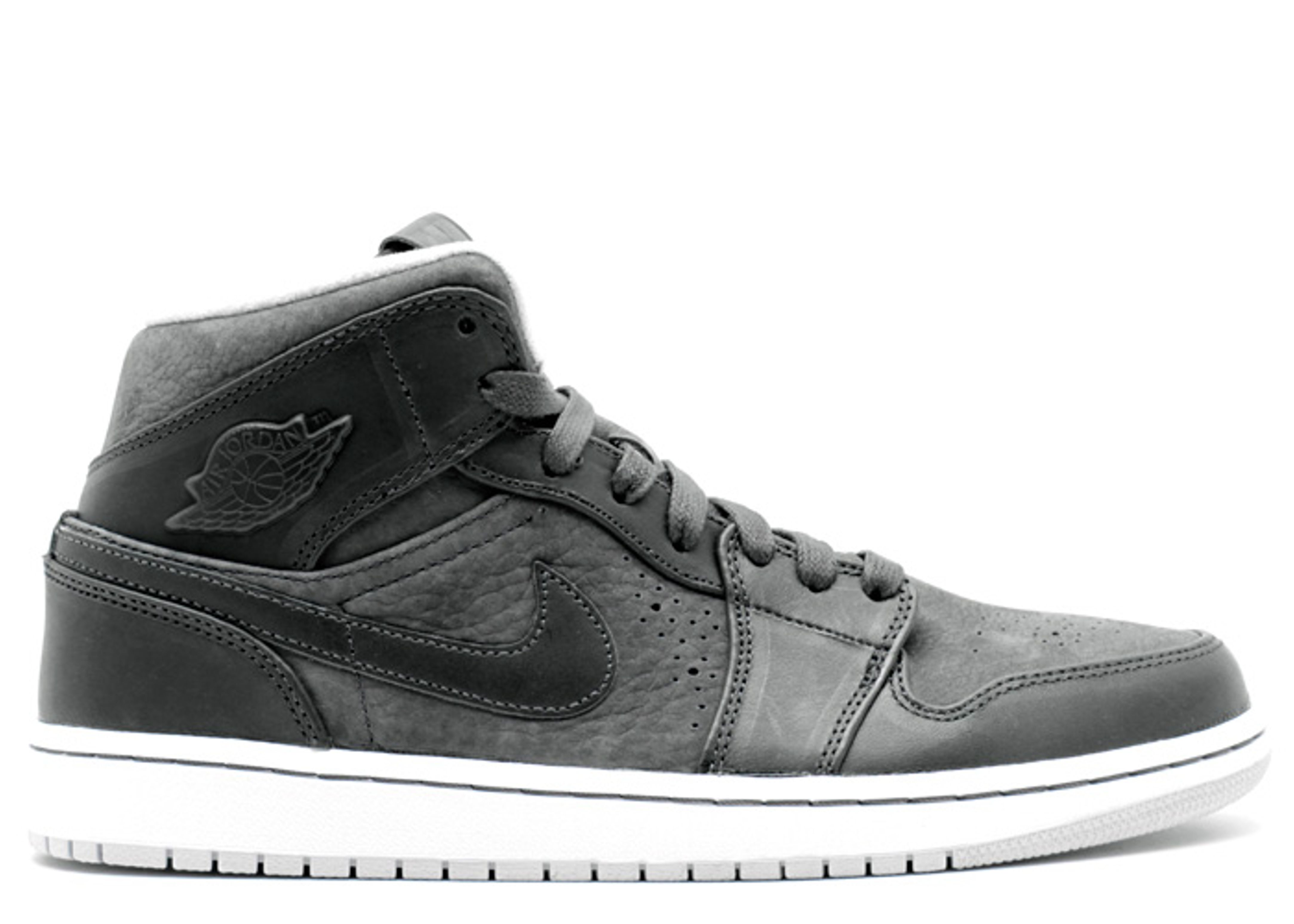 Buy Air Jordan 1 中筒鞋 '炭灰色' 629151-005