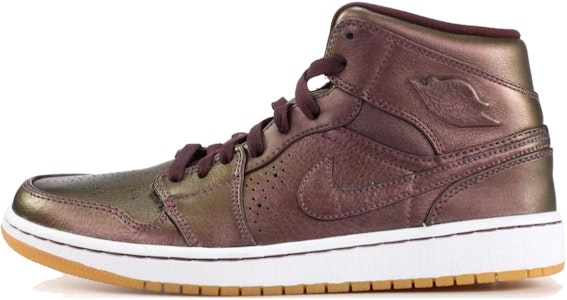 Air Jordan 1 Mid Nouveau '深酒红' 629151-605 Buy Air Jordan 1 Mid Nouveau '深酒红' 629151-605