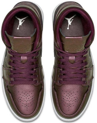 Air Jordan 1 Mid Nouveau 'Deep Burgundy' 629151-605 Purchase Air Jordan 1 Mid Nouveau 'Deep Burgundy' 629151-605