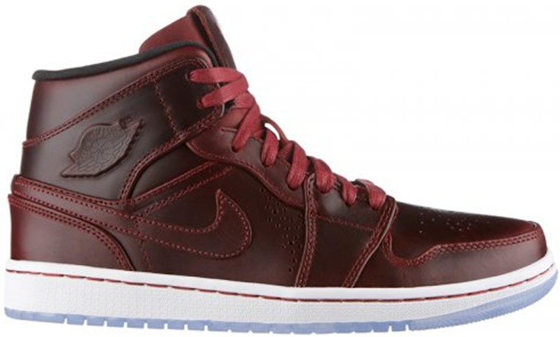 Air Jordan 1 Mid Nouveau 'Team Red' 629151-601