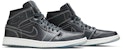 Air Jordan 1 Mid Nouveau 'Wolf Grey' 629151-004 (Versi Bahasa Malaysia)