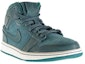 Lookbook Air Jordan 1 Mid Nouveau Night Shade ‘Lush Teal White 629151-306
