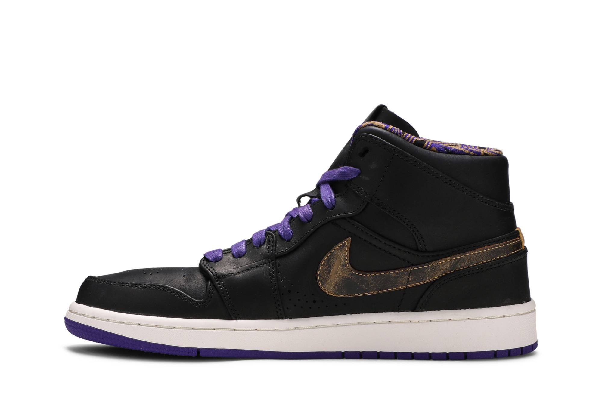 Lookbook Air Jordan 1 Mid Nouveau 'BHM' 2014 Edición Black History Month 629151-009