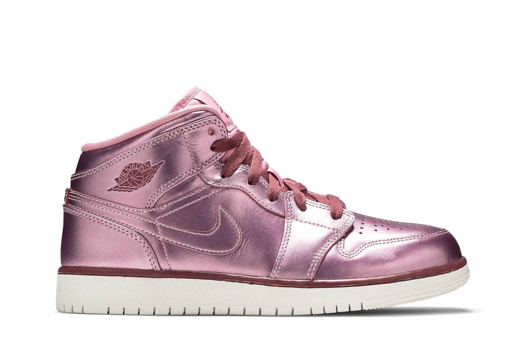 Air Jordan 1 Mid Pink Rise (GS) - AV5174-640 - Novelship