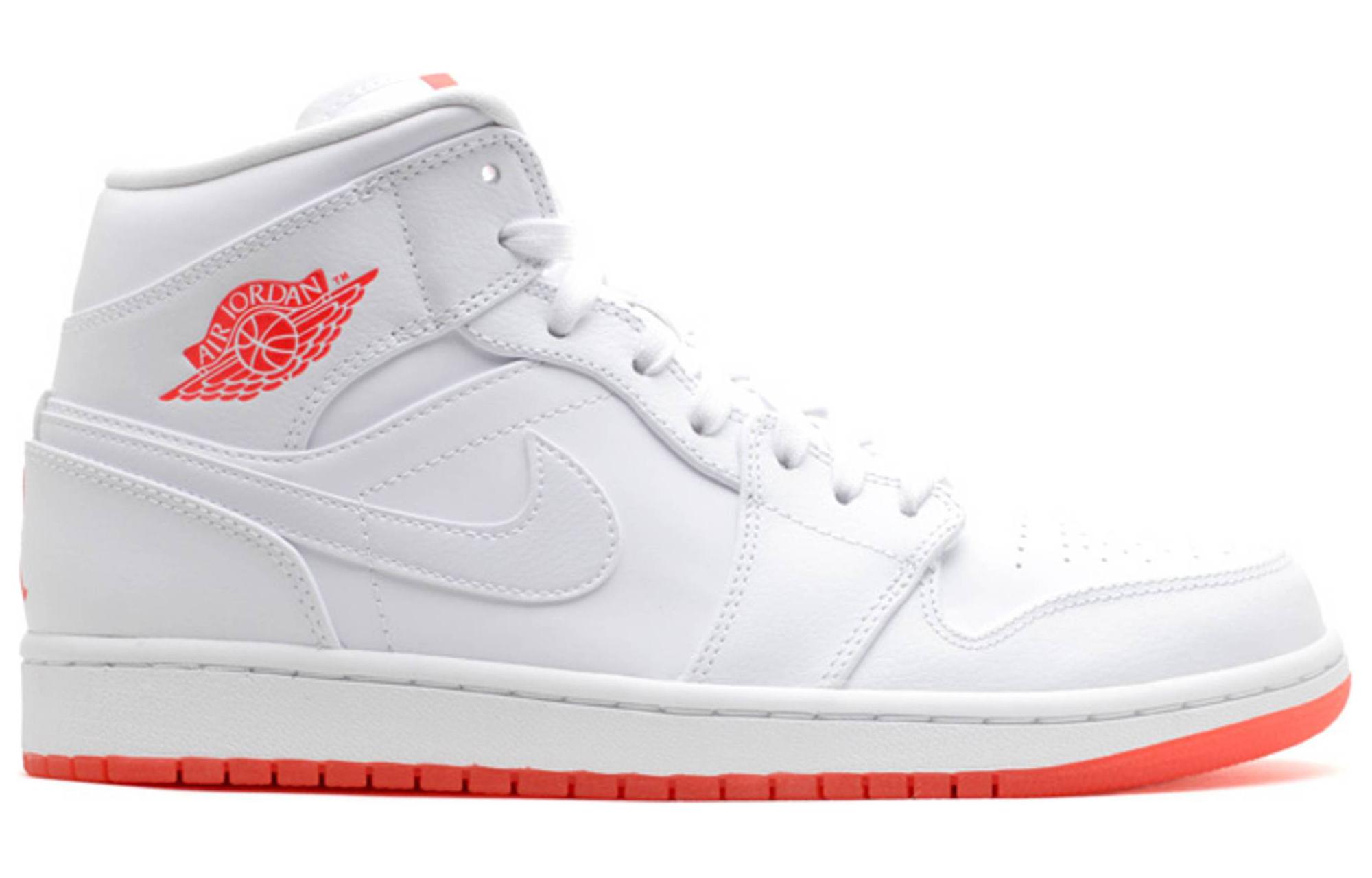 Jordan 1 Mid PRM 'White Infrared' 圖 2