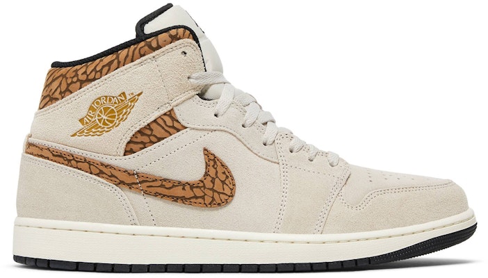 Air Jordan 1 Mid SE 'Brown Elephant' DZ4129-102 Buy Air Jordan 1 Mid SE 'Brown Elephant' DZ4129-102