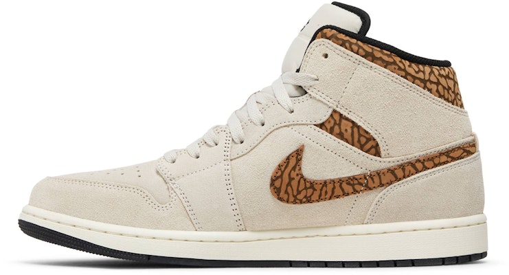 Air Jordan 1 Mid SE 'Brown Elephant' DZ4129-102 Lookbook Air Jordan 1 Mid SE 'Brown Elephant' DZ4129-102