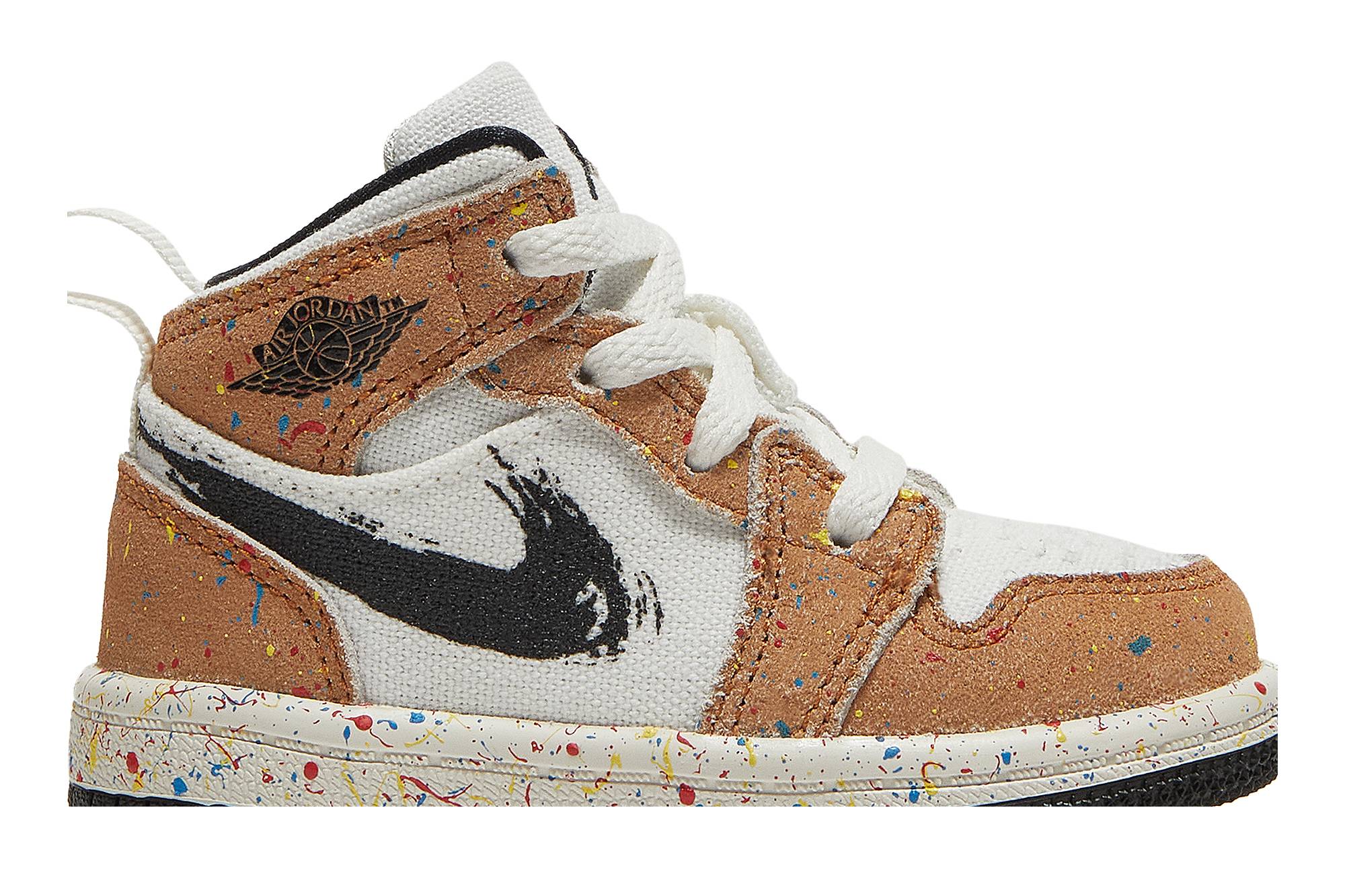 Order (TD) Air Jordan 1 Mid SE 'Salpicaduras de Pintura y Pinceladas' DA8012-100