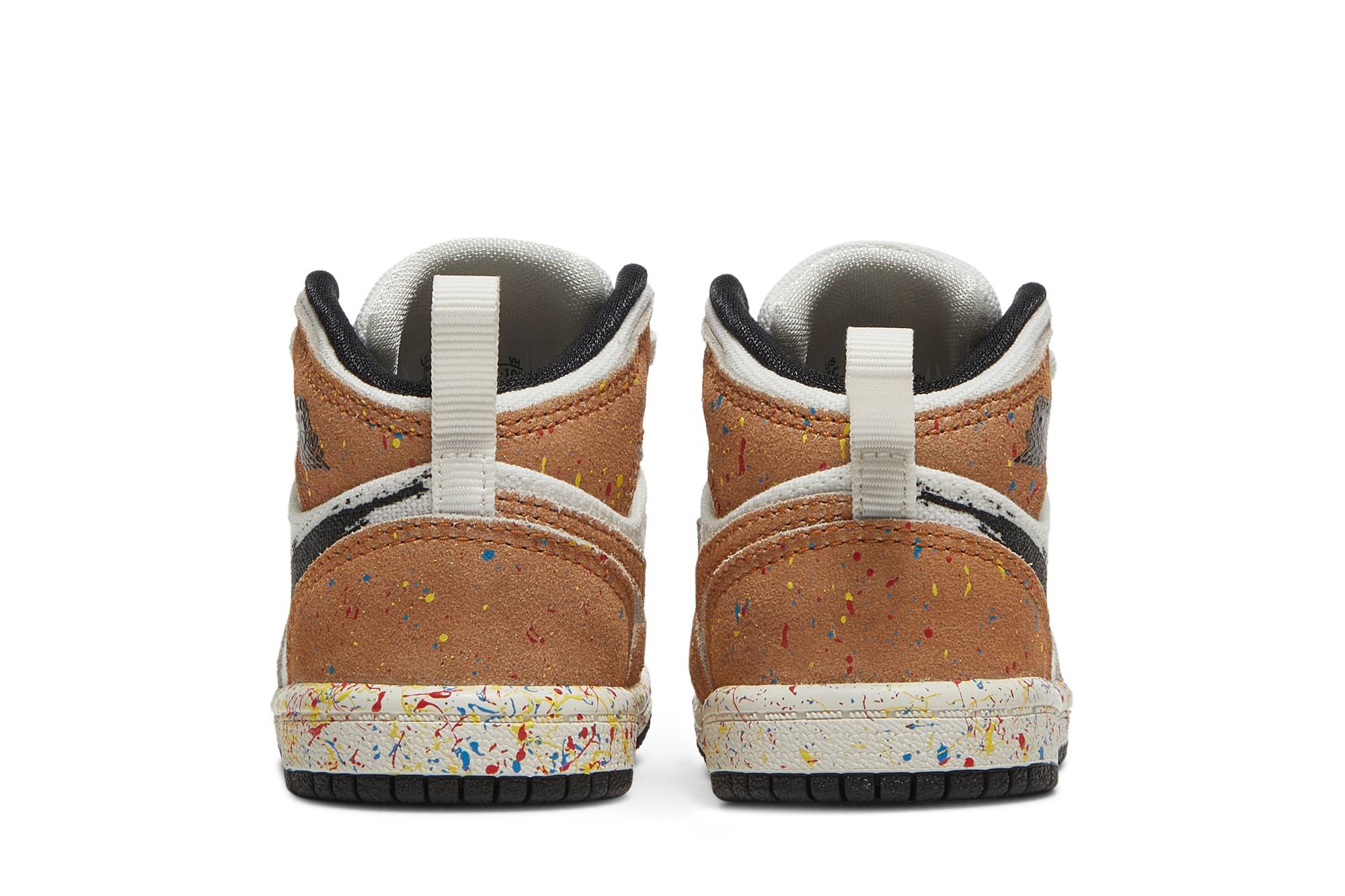 Details for (TD) Air Jordan 1 Mid SE 'Salpicaduras de Pintura y Pinceladas' DA8012-100