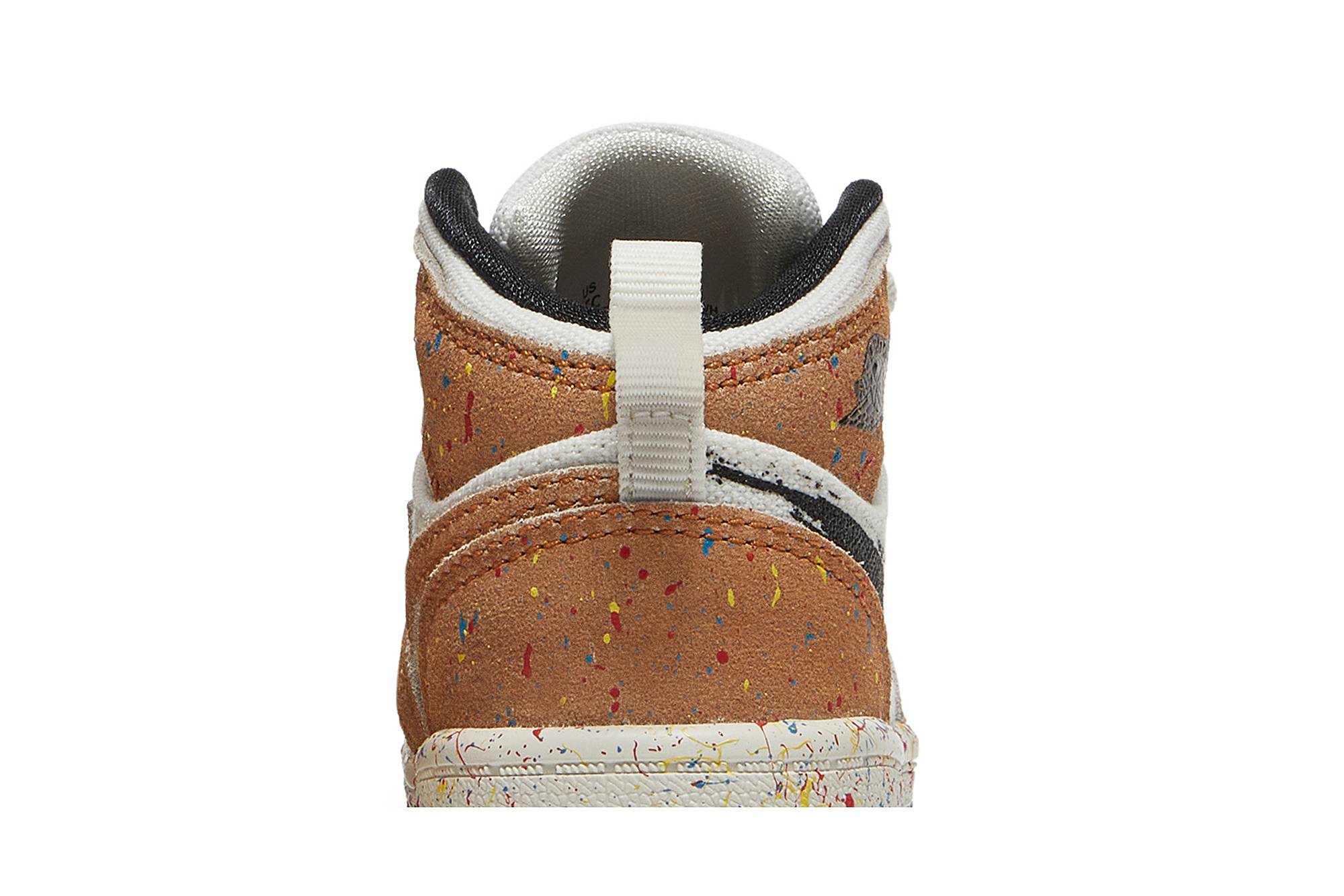 Sizing (TD) Air Jordan 1 Mid SE 'Salpicaduras de Pintura y Pinceladas' DA8012-100