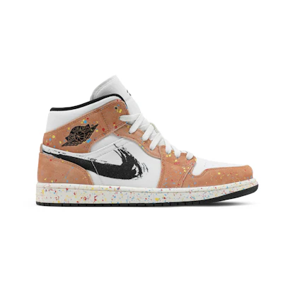 Jordan 1 Mid SE 'Brushstroke Paint Splatter'
