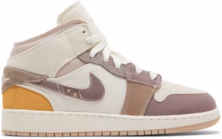 (Grade School) Air Jordan 1 Mid SE 'Craft Taupe Haze' DZ4466-102 (Grade School) Air Jordan 1 Mid SE 'Craft Taupe Haze' DZ4466-102