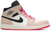Buy Air Jordan 1 Mid SE 'Crimson Tint' 852542-801 - Warna Merah Muda