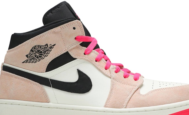 Air Jordan 1 Mid SE 'Crimson Tint' 852542-801 - Warna Merah Muda Order Air Jordan 1 Mid SE 'Crimson Tint' 852542-801 - Warna Merah Muda