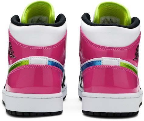 Air Jordan 1 Mid SE 'Cyber Active Fuchsia' Lelaki/Wanita Sneakers CZ9834-100 Details for Air Jordan 1 Mid SE 'Cyber Active Fuchsia' Lelaki/Wanita Sneakers CZ9834-100