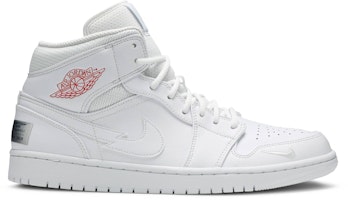 Air Jordan 1 Mid SE 'Euro Tour' CW7589-100 Air Jordan 1 Mid SE 'Euro Tour' CW7589-100