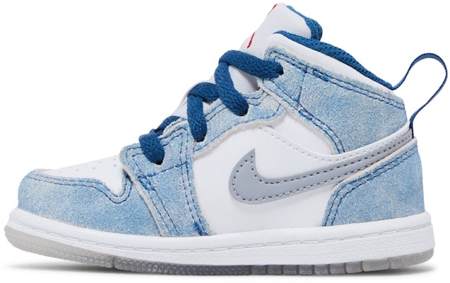 童鞋 Air Jordan 1 Mid SE '法國藍' DR6236-401 Lookbook 童鞋 Air Jordan 1 Mid SE '法國藍' DR6236-401